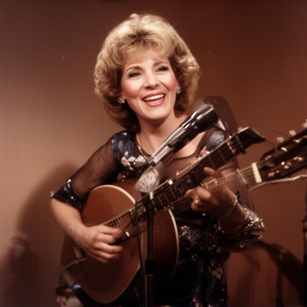AI-generated illustration of Dottie West