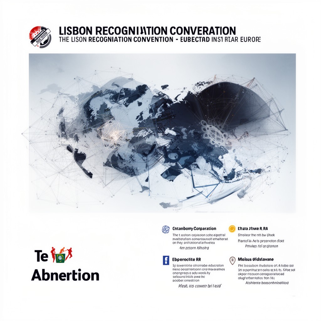 AI-generated illustration of Lisbon Recognition Convention