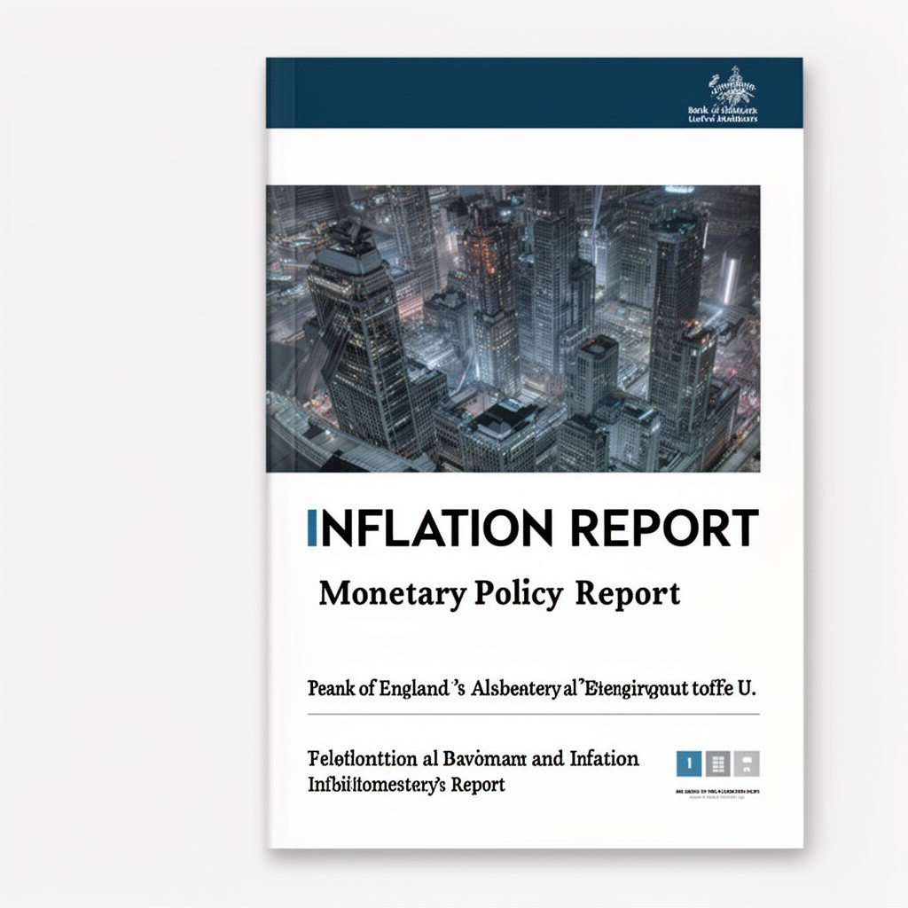 AI-generated illustration of Inflation Report (now Monetary Policy Report)