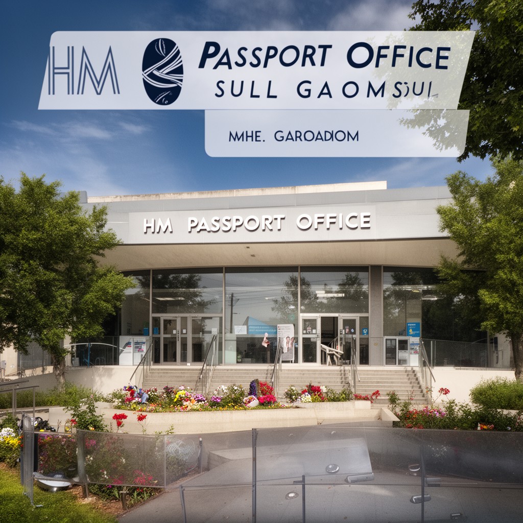 AI-generated illustration of HM Passport Office