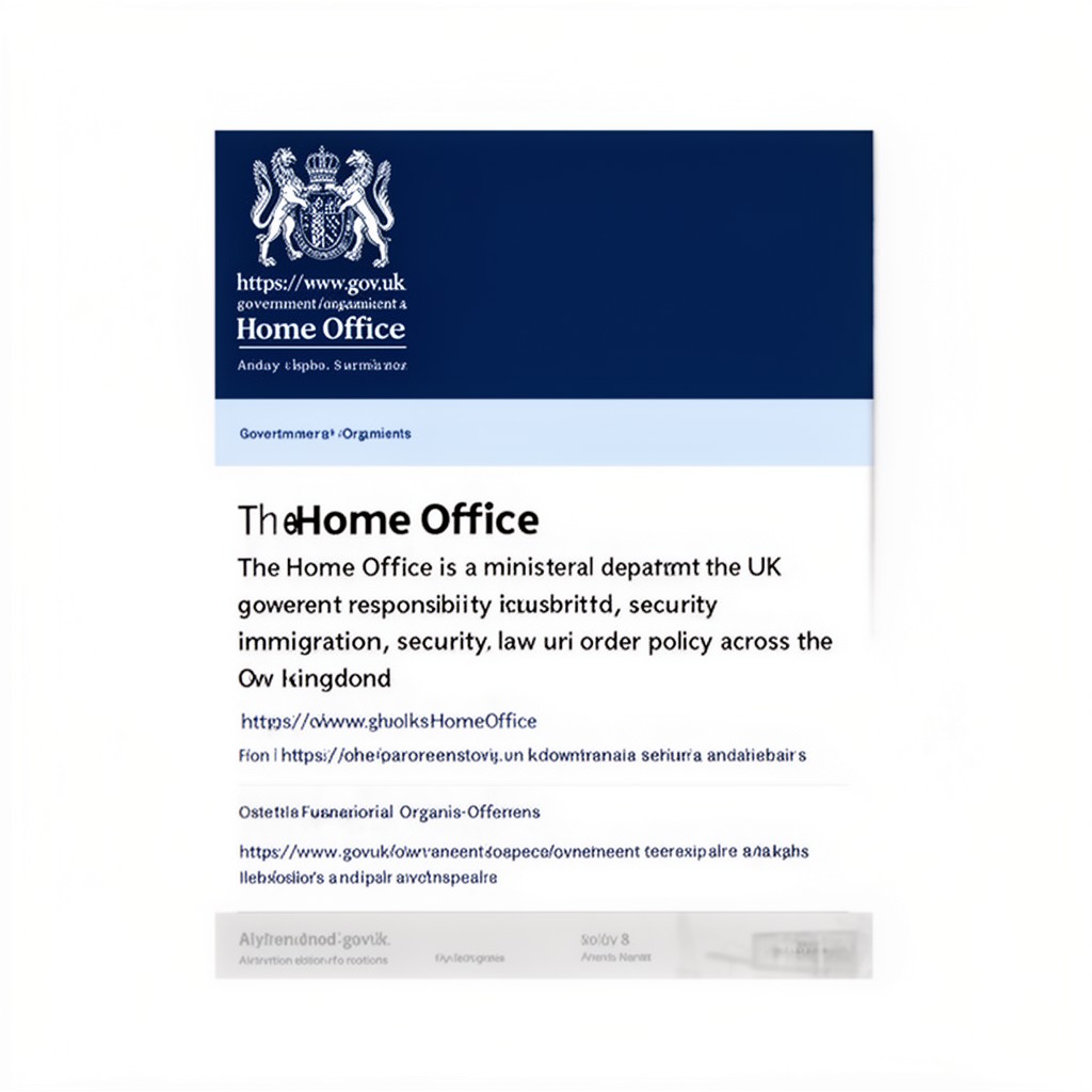 AI-generated illustration of https://www.gov.uk/government/organisations/home-office