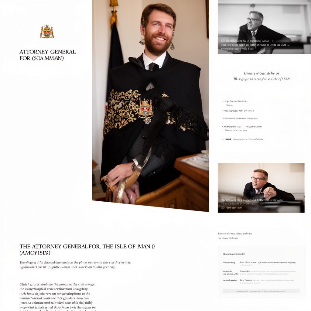 AI-generated illustration of Attorney General for the Isle of Man (on advice)