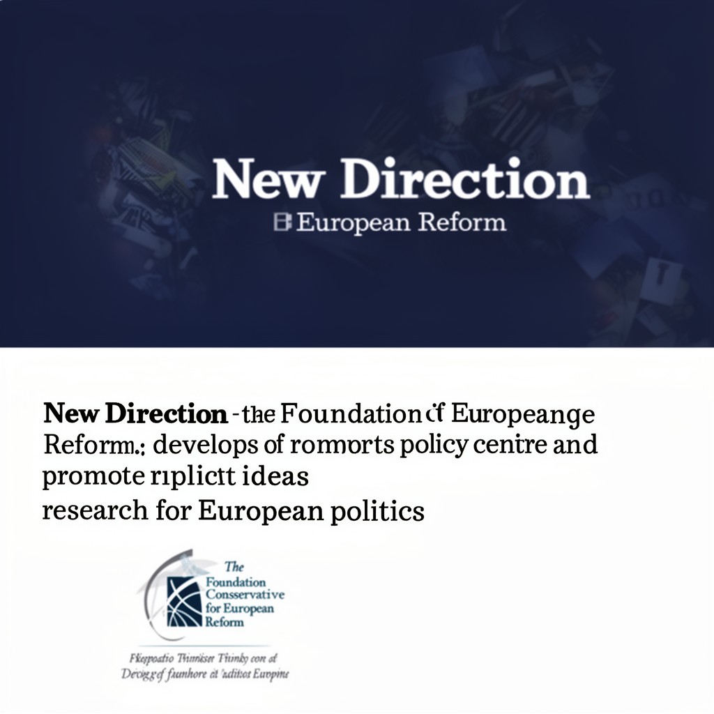 AI-generated illustration of New Direction – The Foundation for European Reform