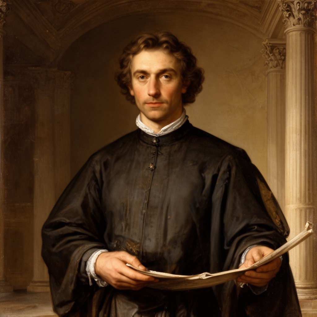 AI-generated illustration of Andrea Palladio