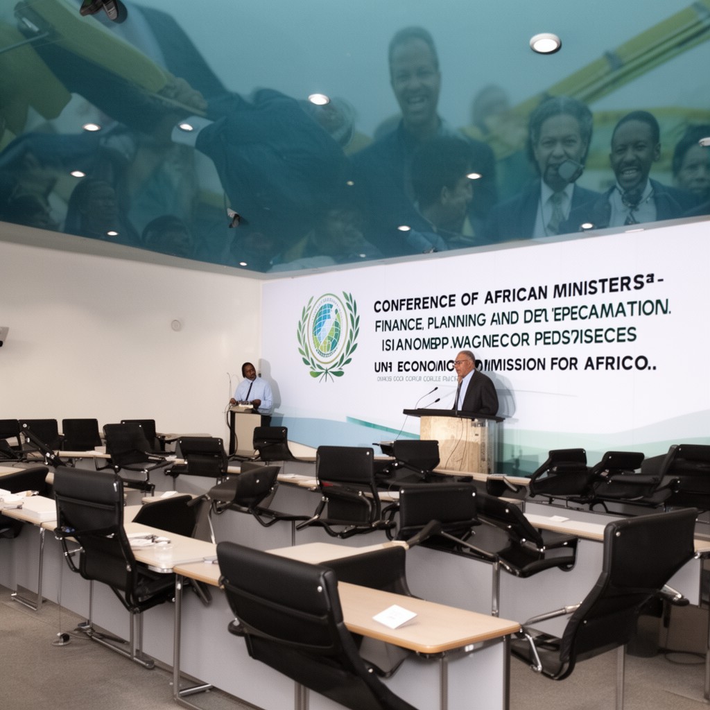 AI-generated illustration of Conference of African Ministers of Finance, Planning and Economic Development