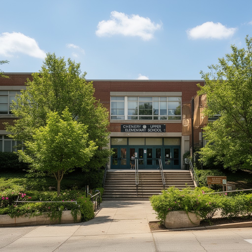 AI-generated illustration of Chenery Upper Elementary School