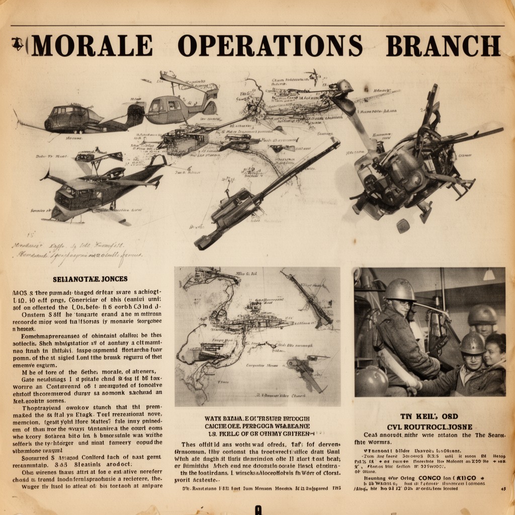 AI-generated illustration of Morale Operations Branch