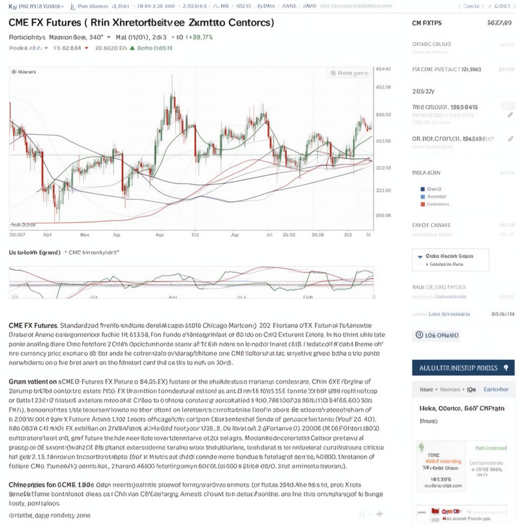 AI-generated illustration of CME FX futures