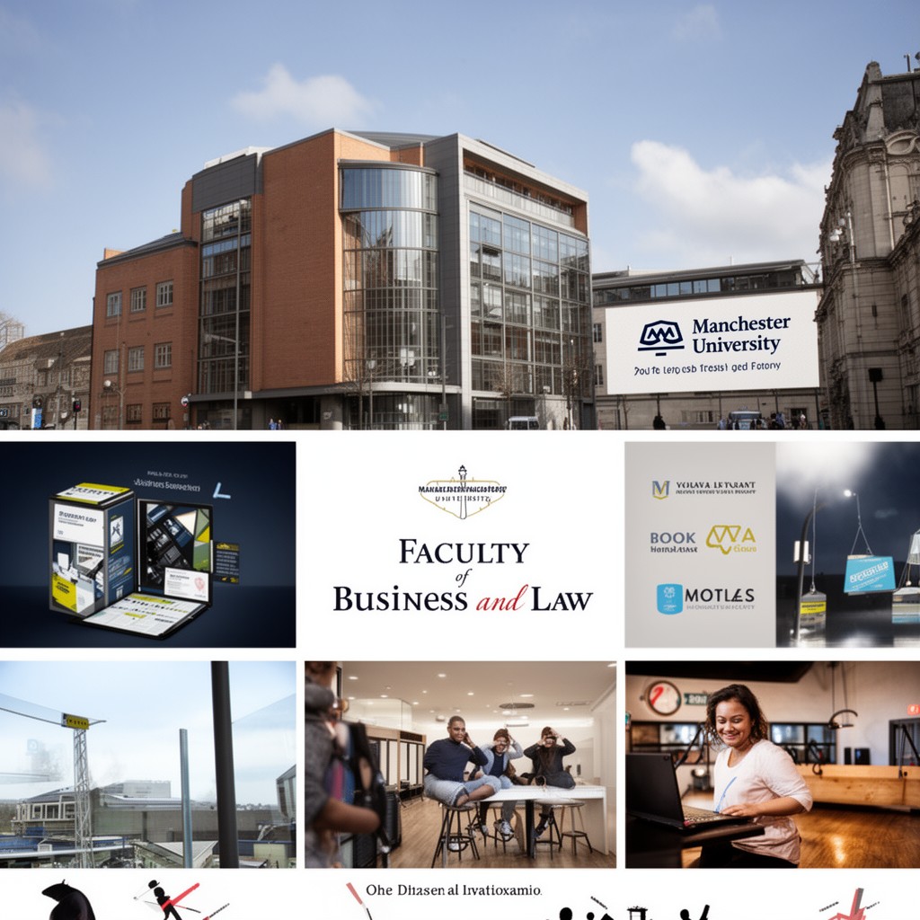 AI-generated illustration of Faculty of Business and Law
