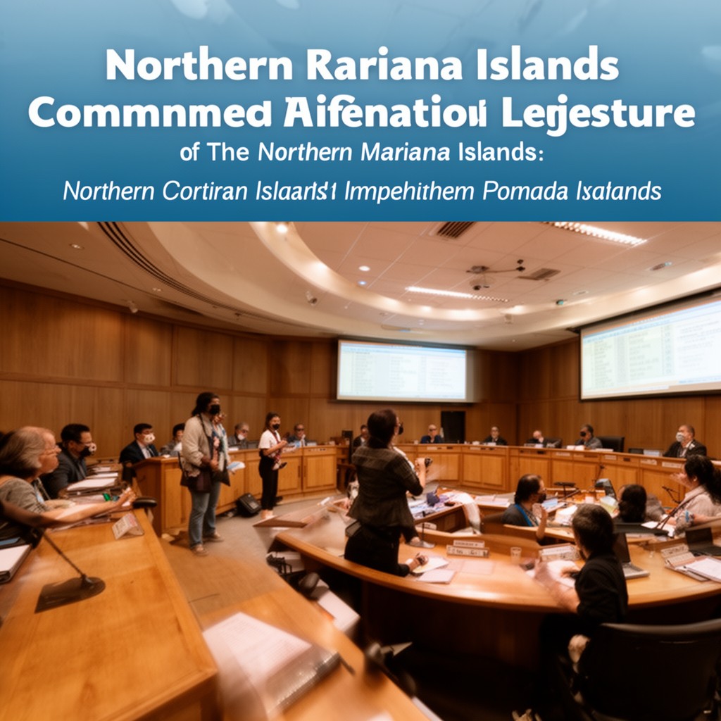 AI-generated illustration of Northern Mariana Islands Commonwealth Legislature