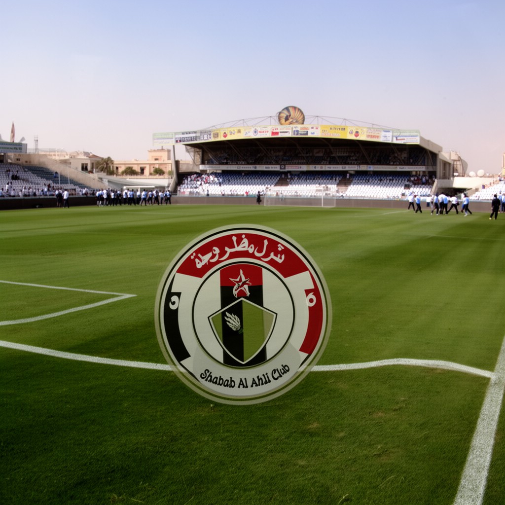 AI-generated illustration of Shabab Al Ahli Club