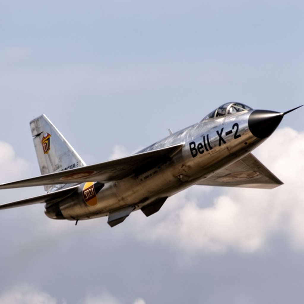 AI-generated illustration of Bell X-2