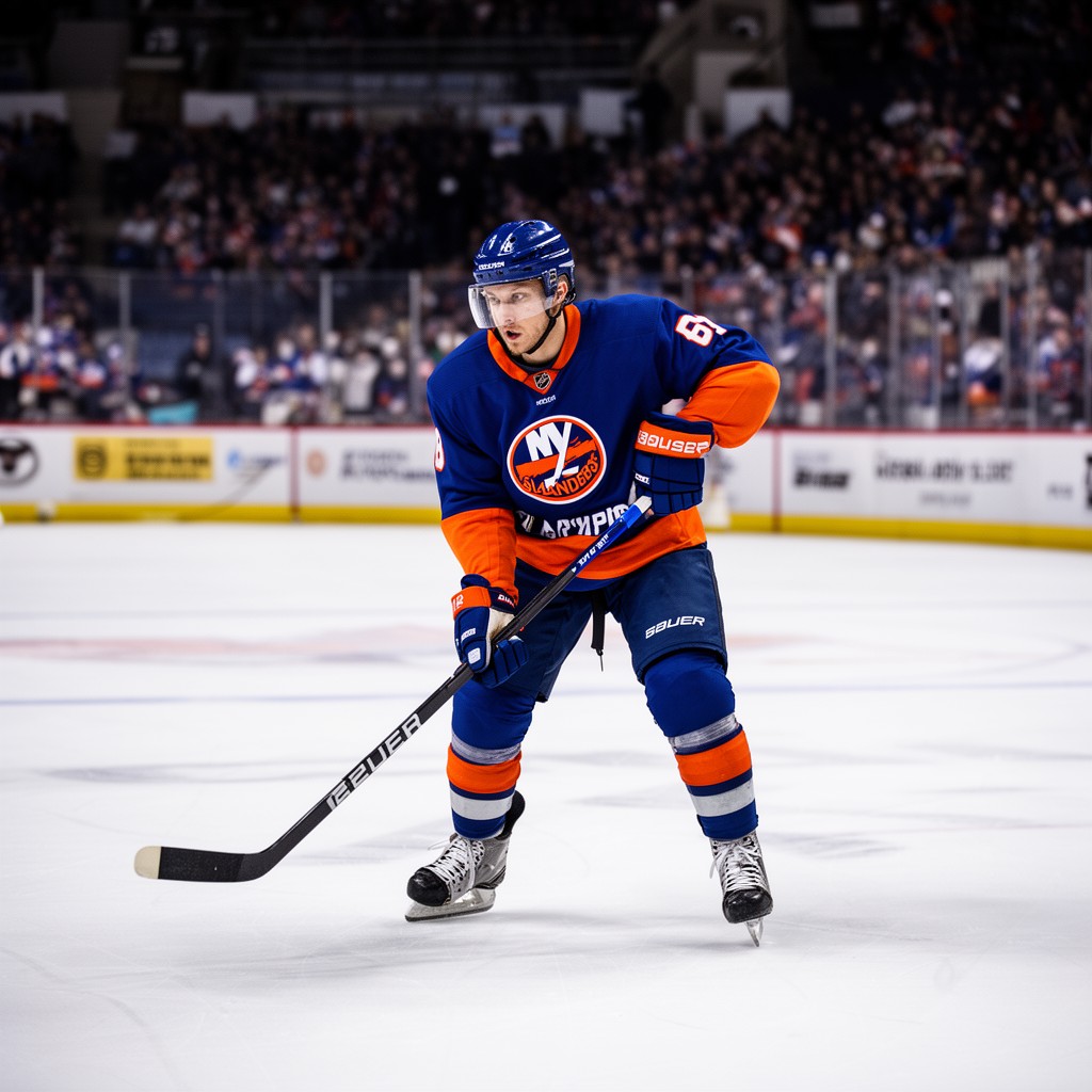 AI-generated illustration of New York Islanders