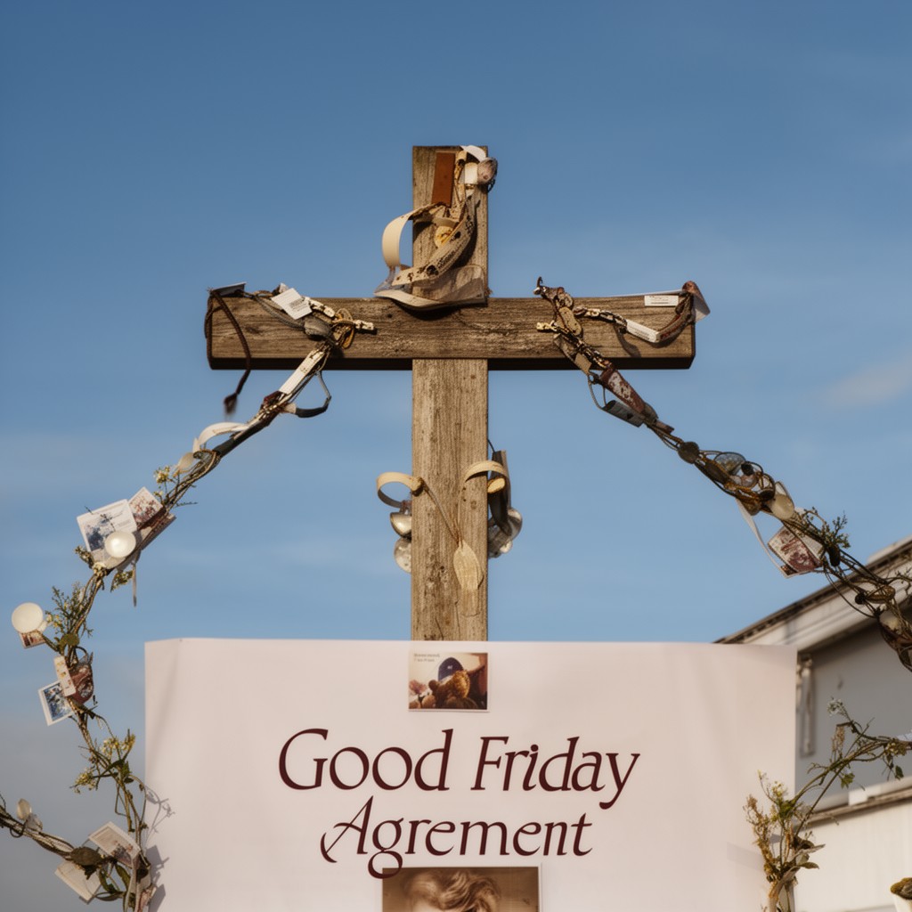 AI-generated illustration of Good Friday Agreement