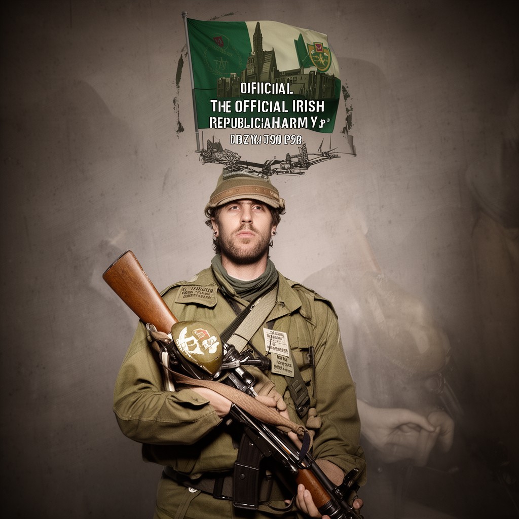 AI-generated illustration of Official Irish Republican Army