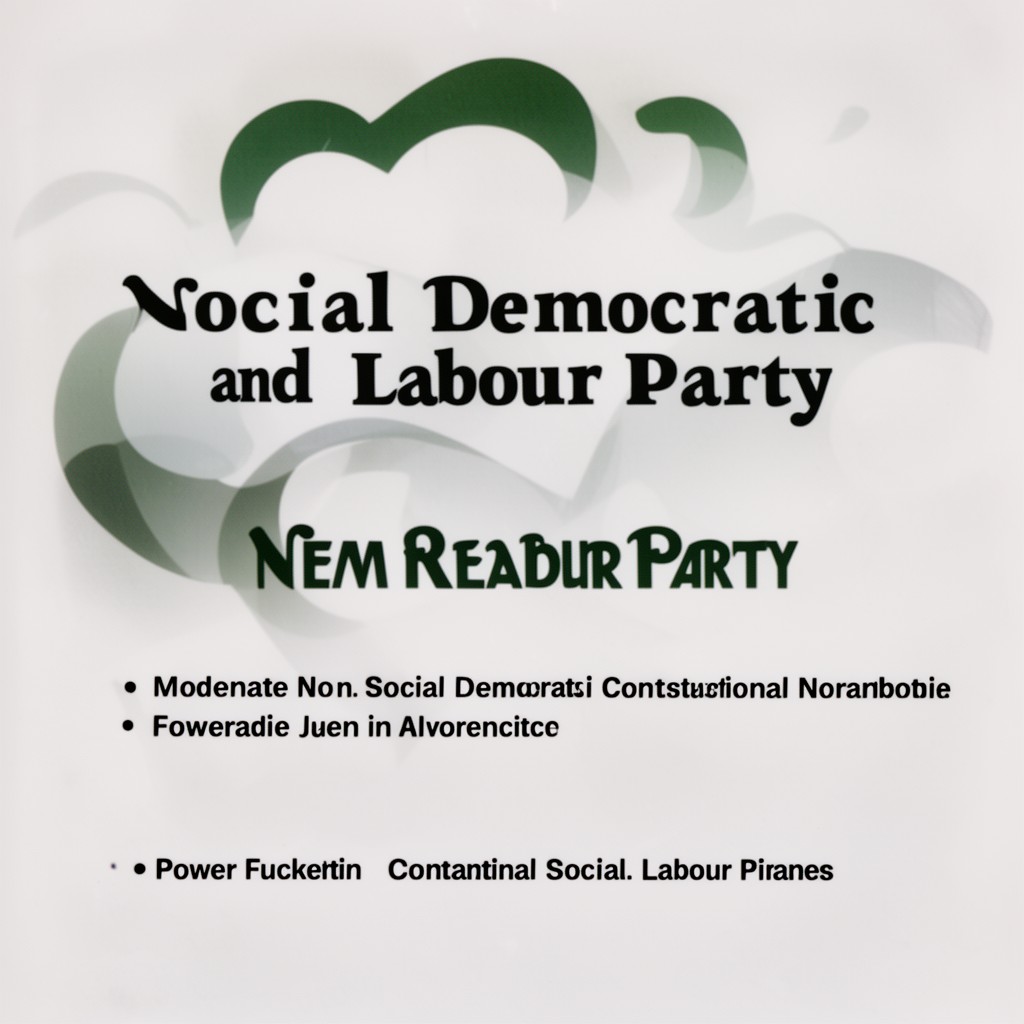 AI-generated illustration of Social Democratic and Labour Party