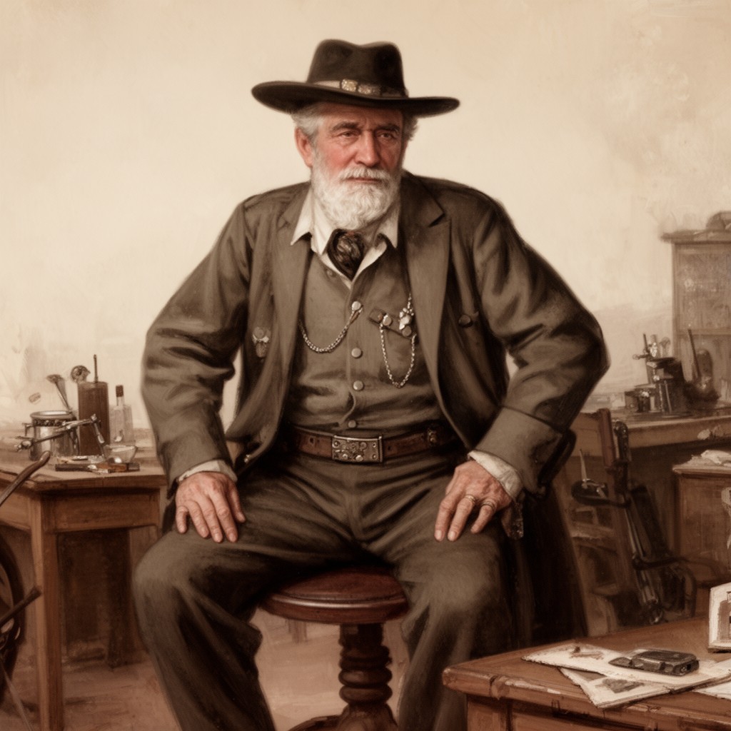 AI-generated illustration of Oom Paul