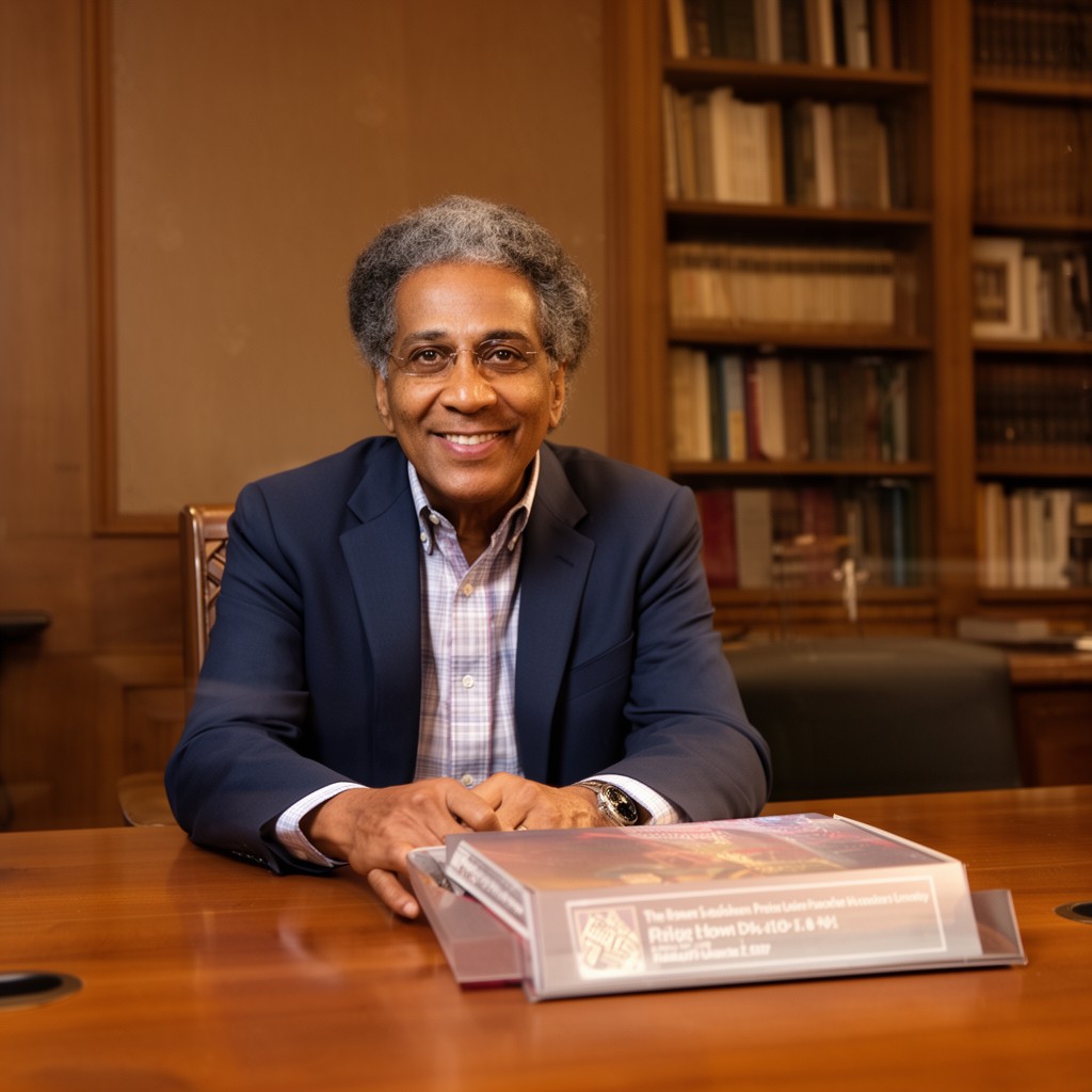 AI-generated illustration of Robert F. Goheen Professor in the Humanities at Princeton University