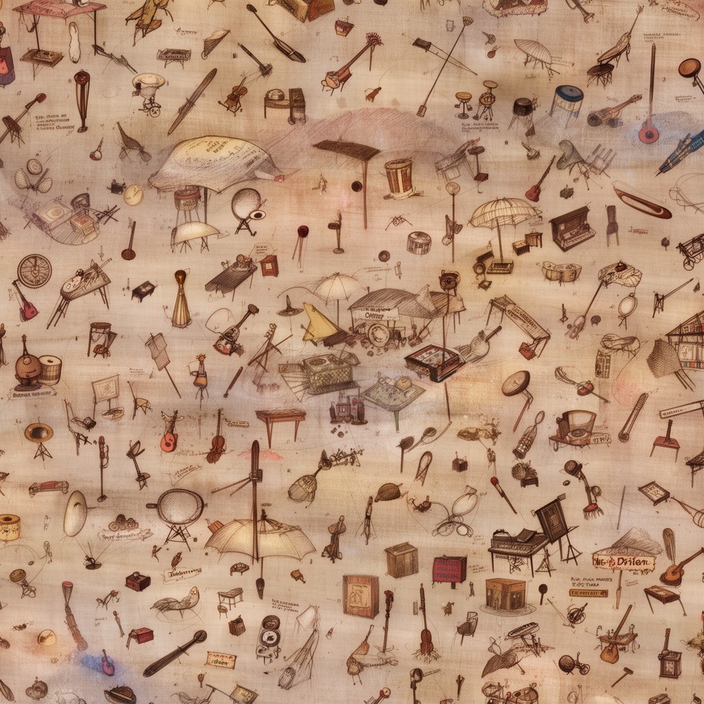 AI-generated illustration of Never Ending Tour