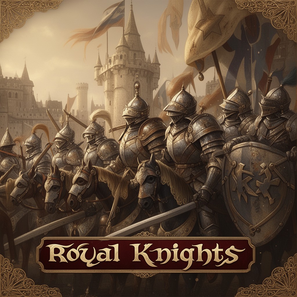 AI-generated illustration of Royal Knights