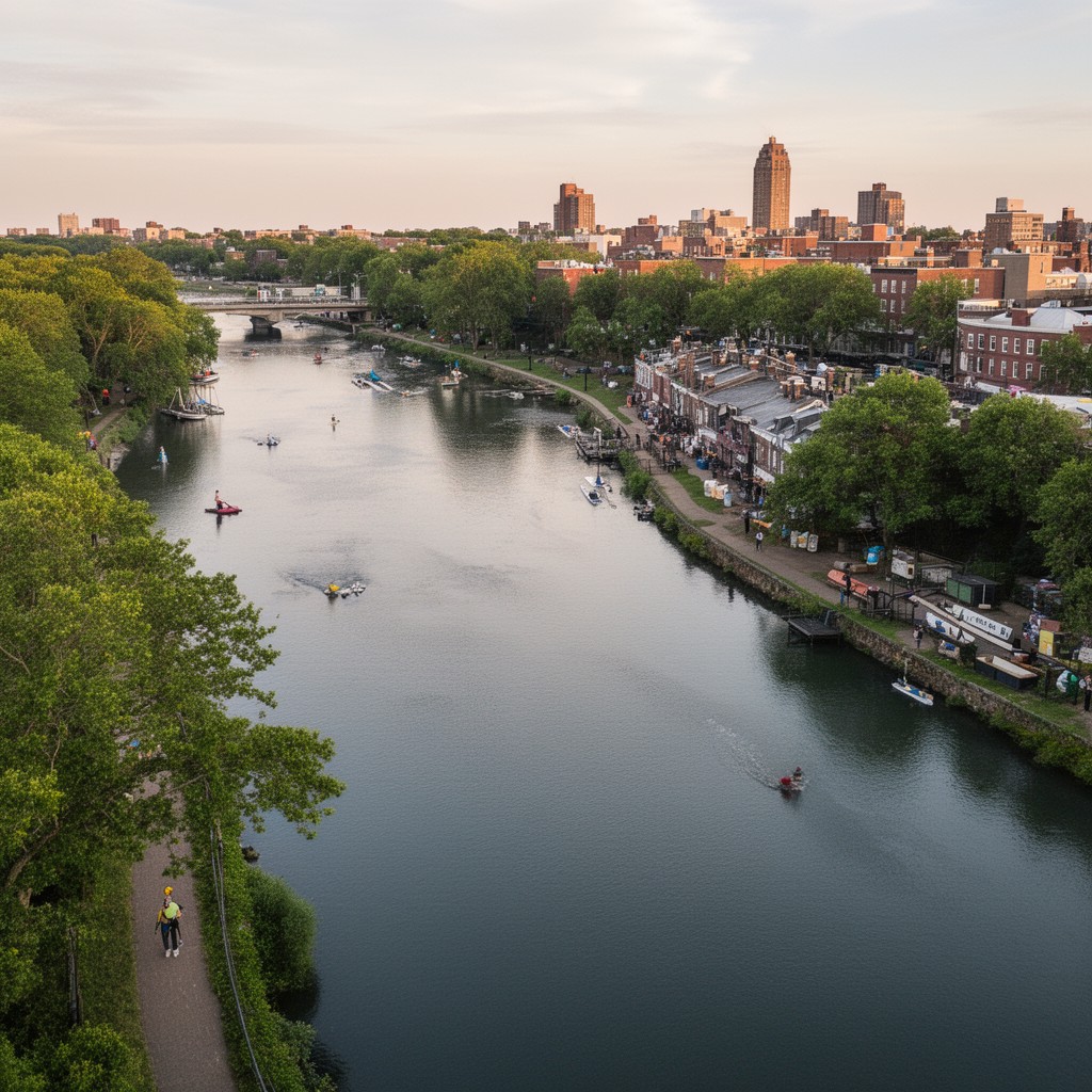 AI-generated illustration of Charles River