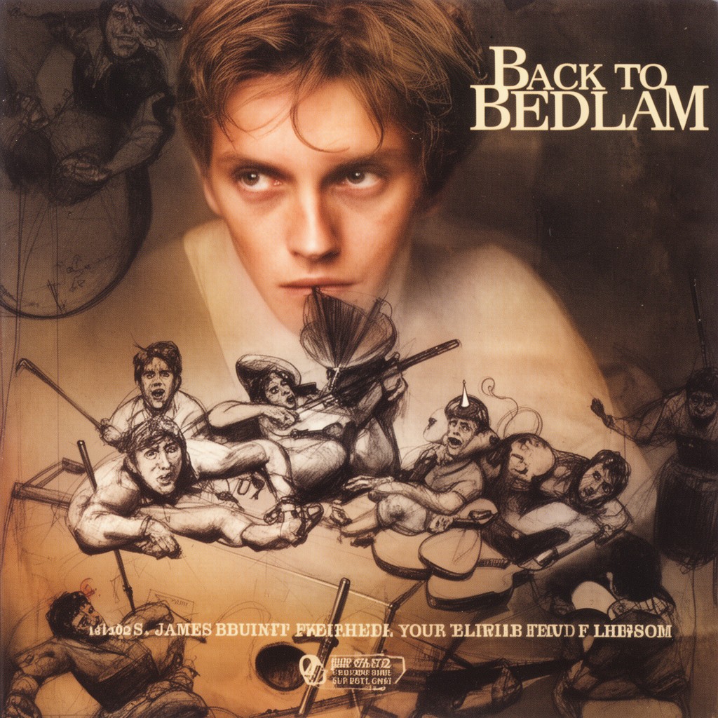 AI-generated illustration of Back to Bedlam (2004 studio album)