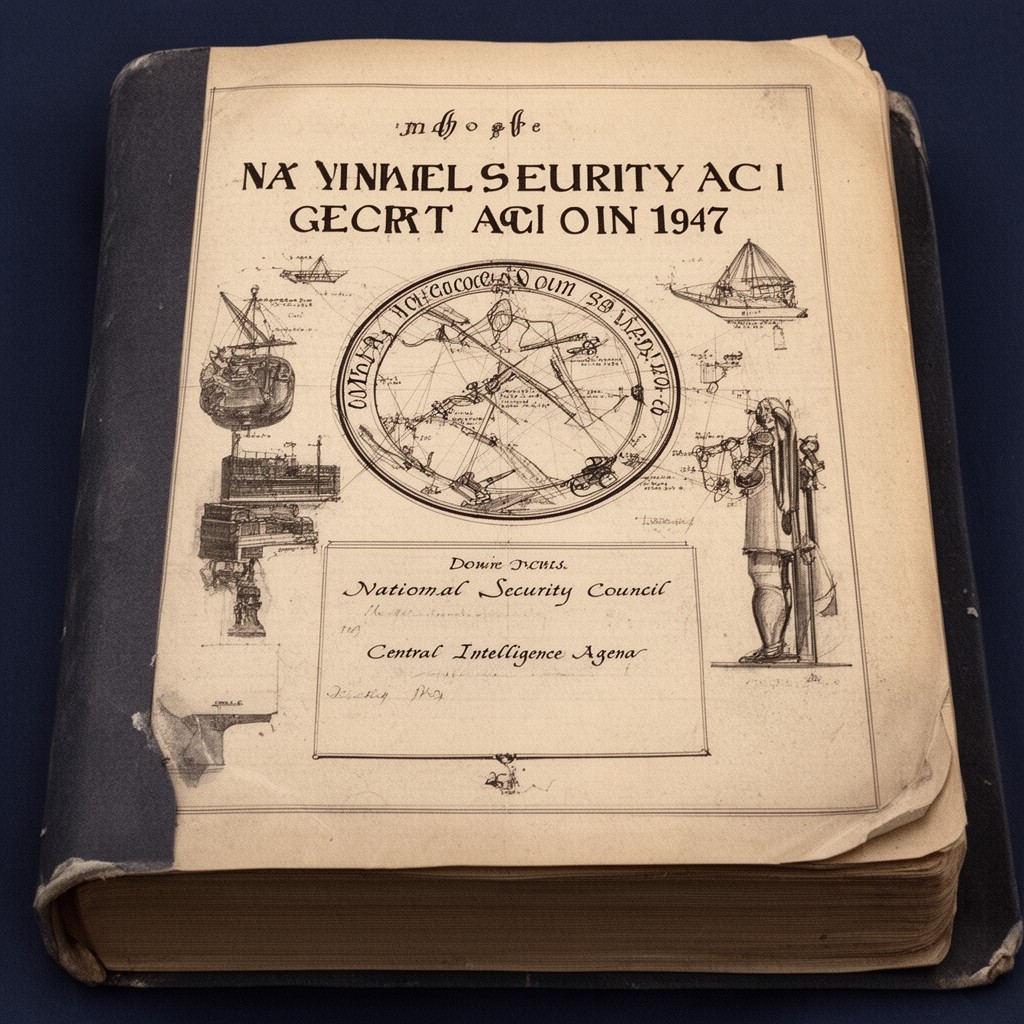 AI-generated illustration of National Security Act of 1947