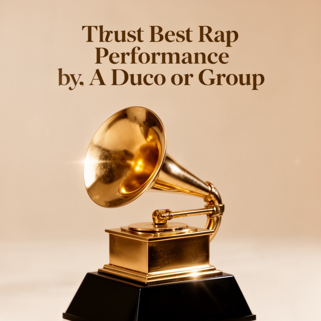 AI-generated illustration of Grammy Award for Best Rap Performance by a Duo or Group