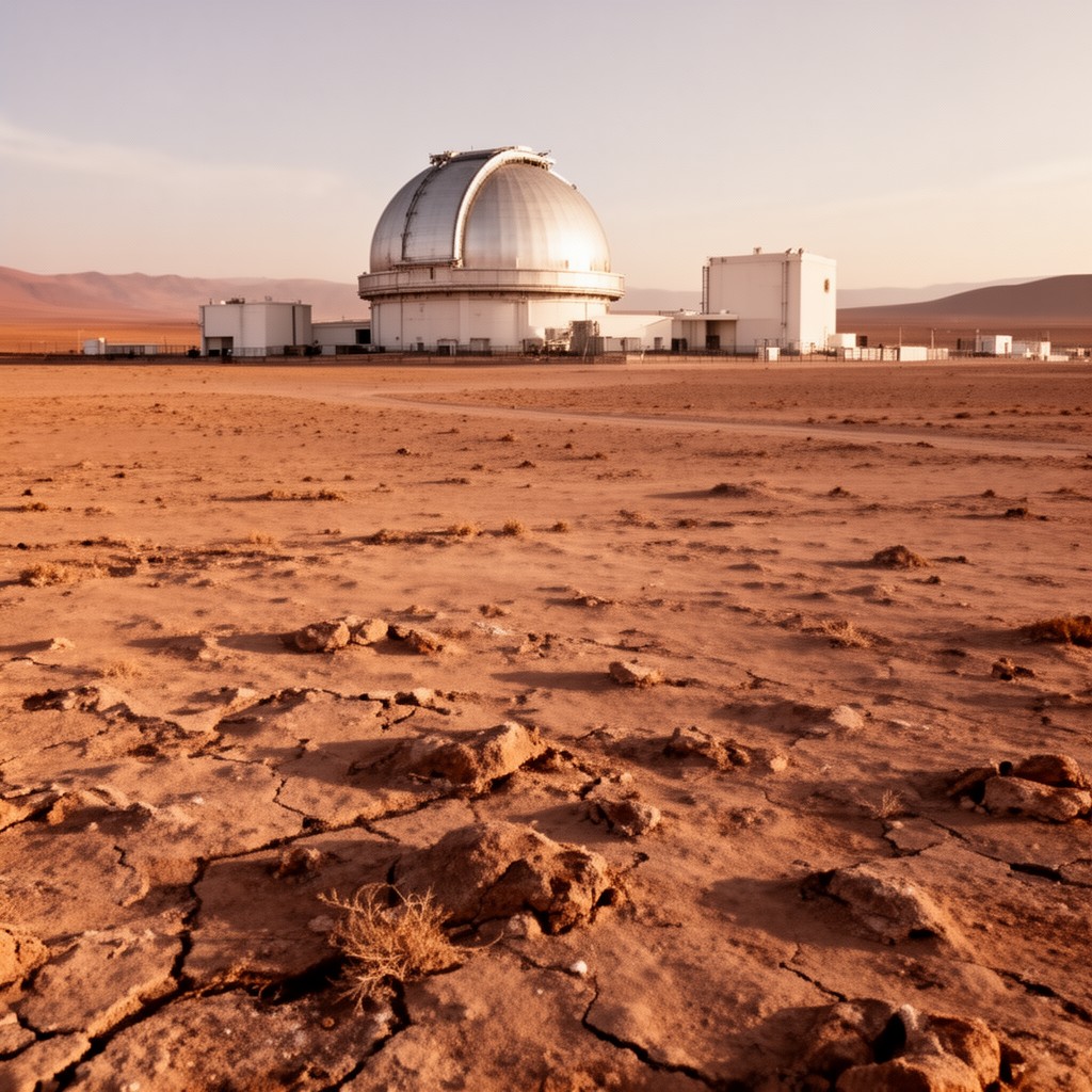 AI-generated illustration of Atacama Desert