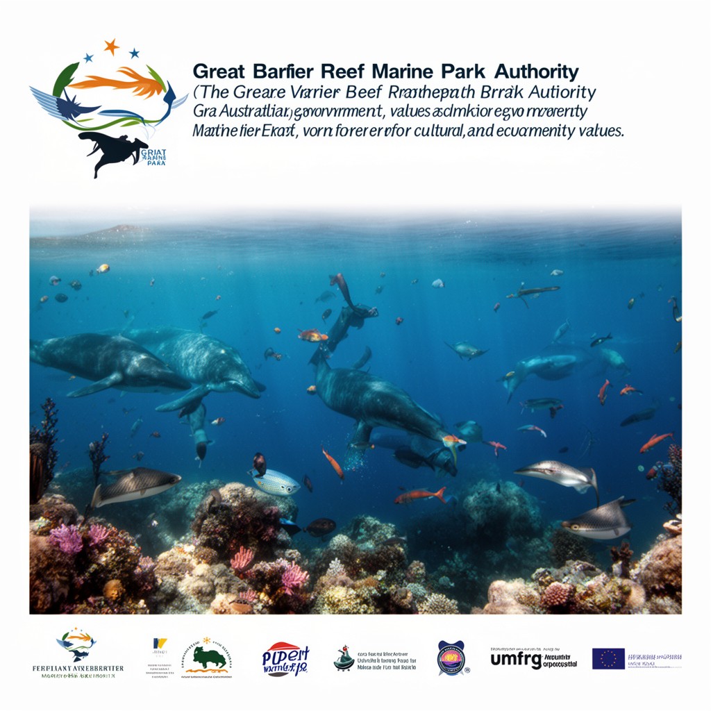 AI-generated illustration of Great Barrier Reef Marine Park Authority