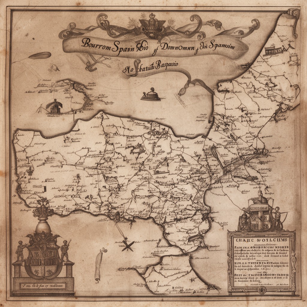 AI-generated illustration of Bourbon Spain
