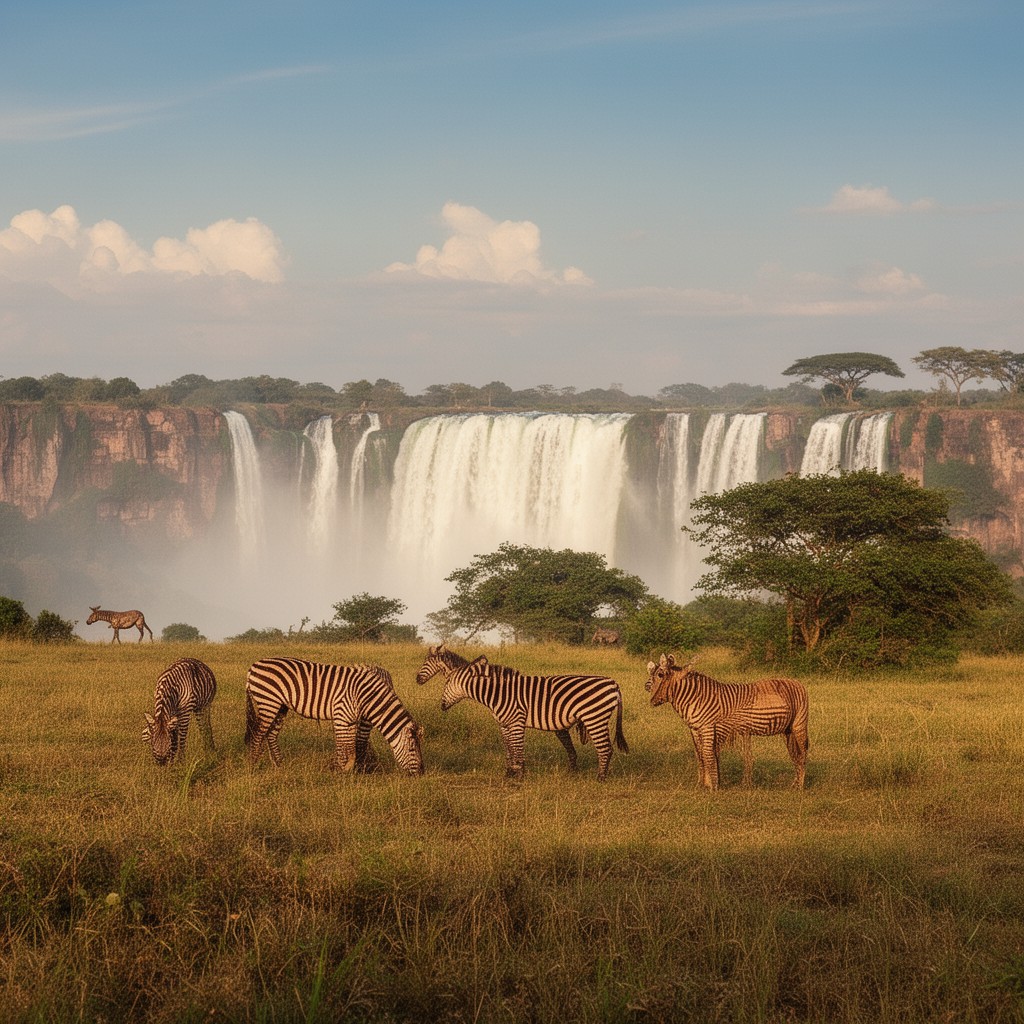 AI-generated illustration of Zambia