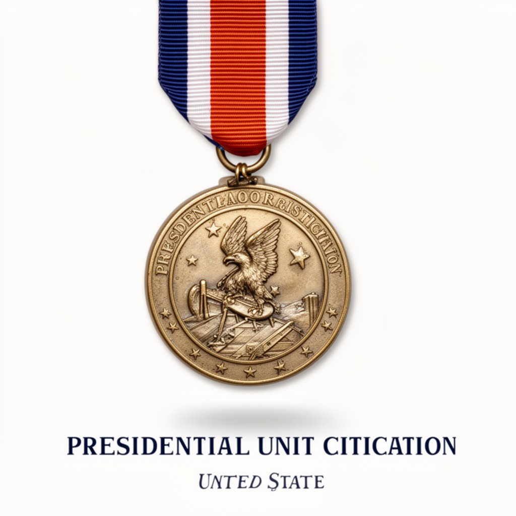 AI-generated illustration of Presidential Unit Citation (United States)