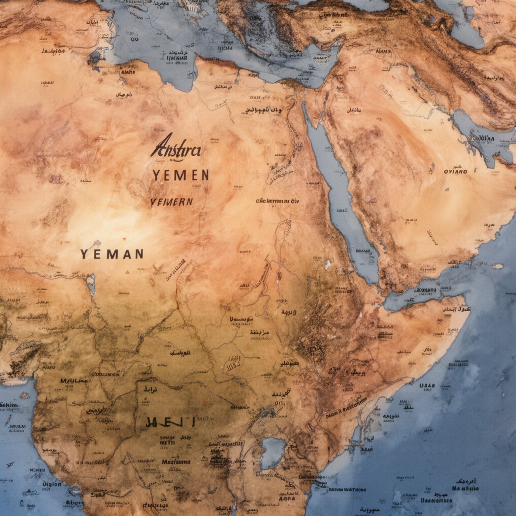 AI-generated illustration of Yemen