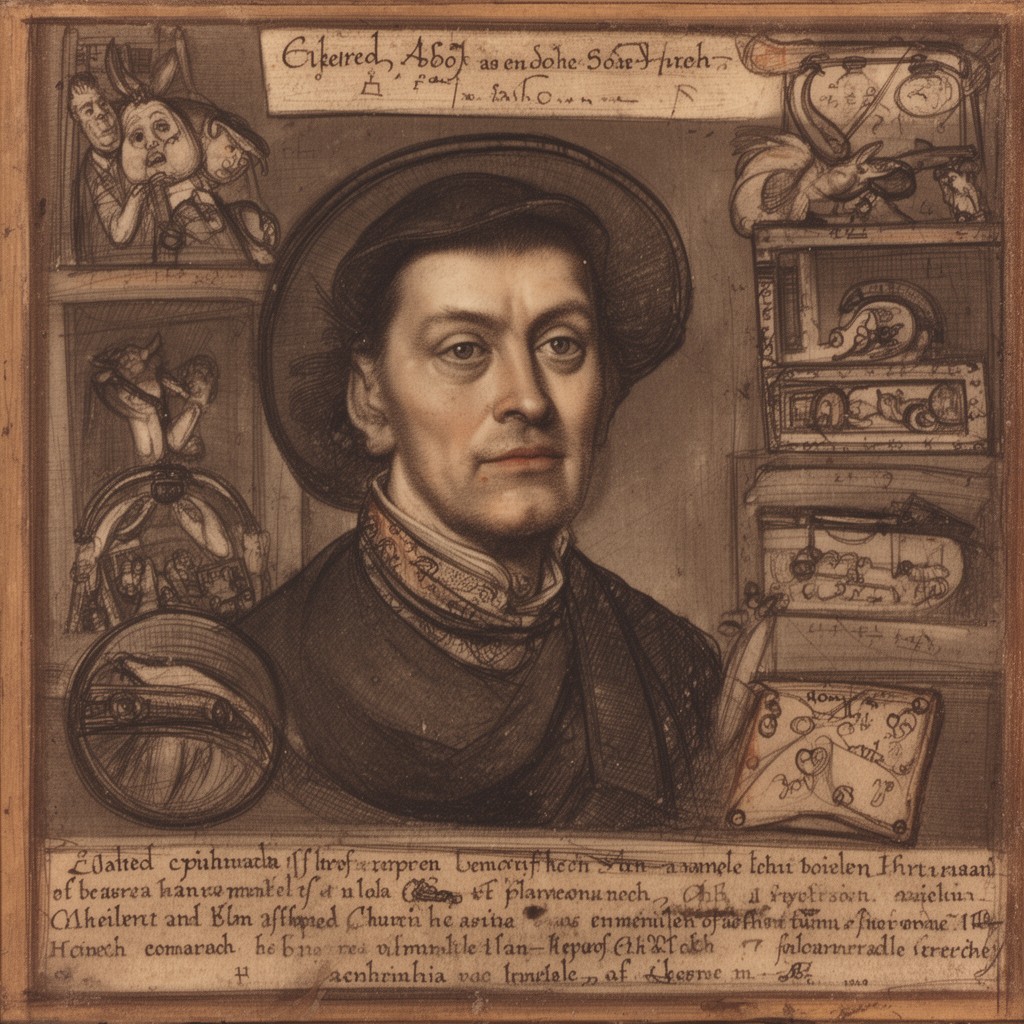 AI-generated illustration of Ethelred, Abbot of Dunkeld