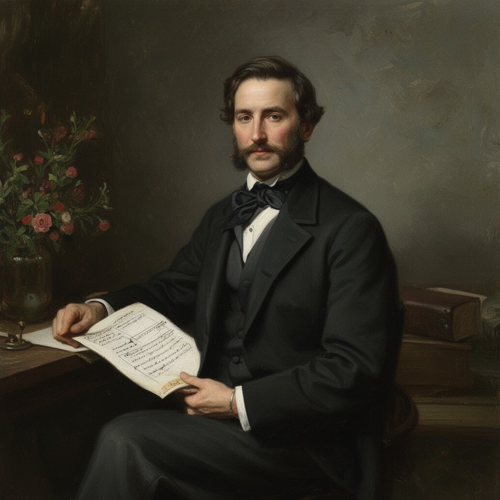 AI-generated illustration of Frederick Law Olmsted