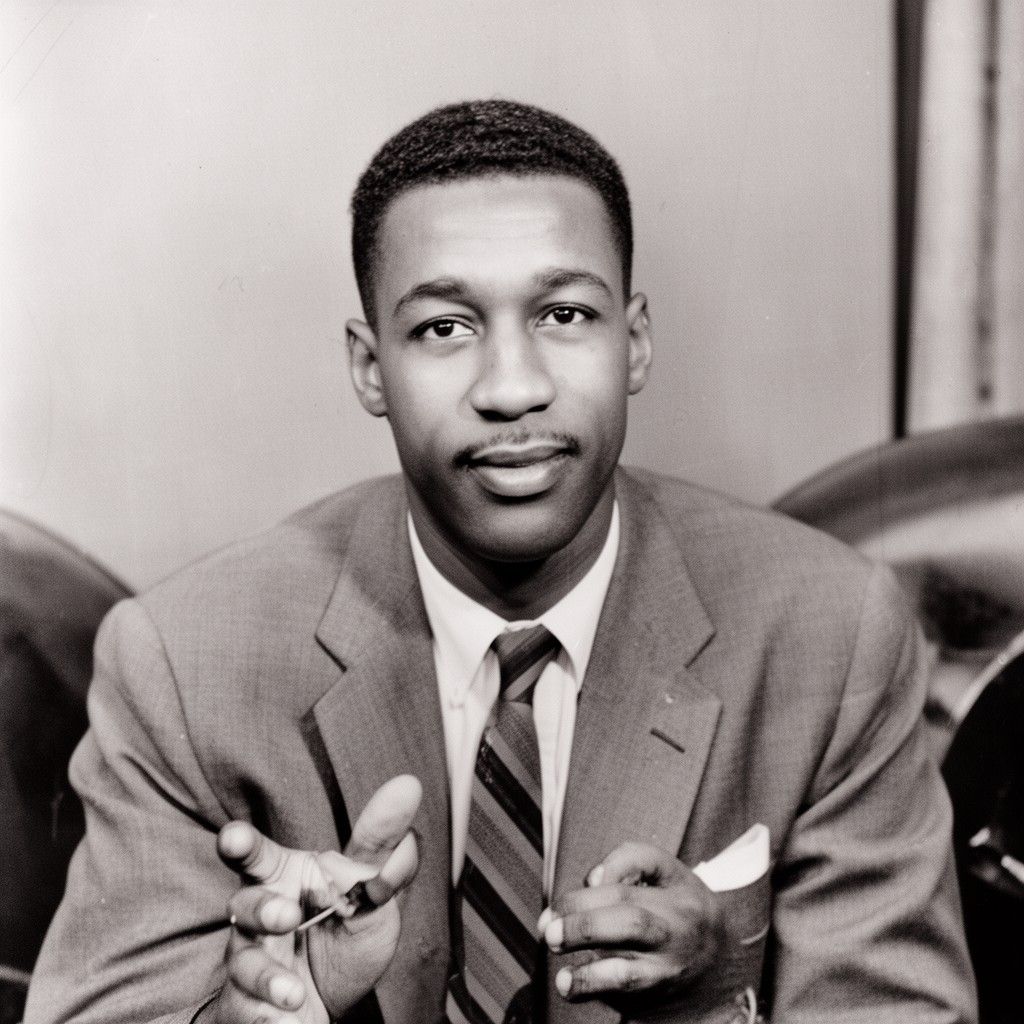 AI-generated illustration of Medgar Evers