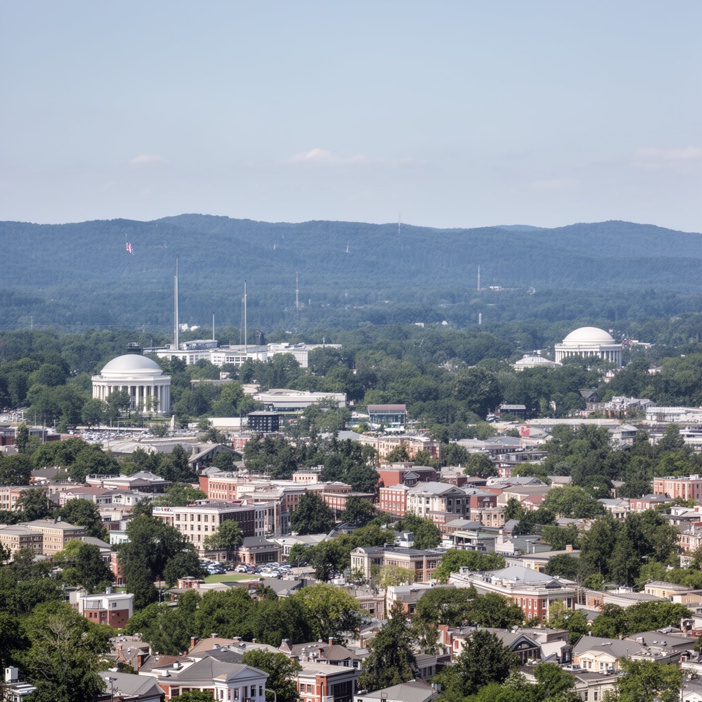 AI-generated illustration of Fairfax County, Virginia