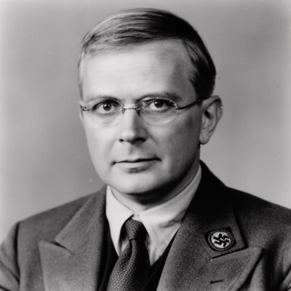 AI-generated illustration of Heinrich Klopfer