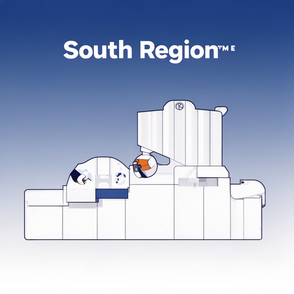 AI-generated illustration of South Region