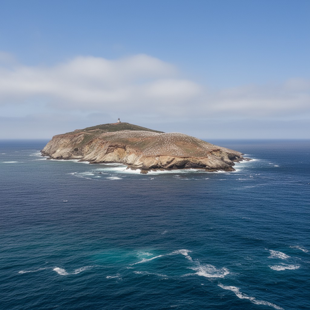 AI-generated illustration of Santa Barbara Island