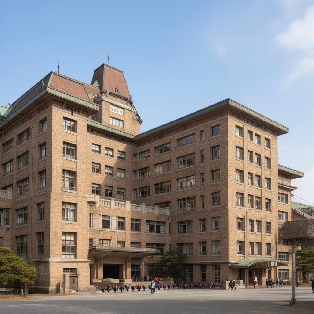AI-generated illustration of Kansai University