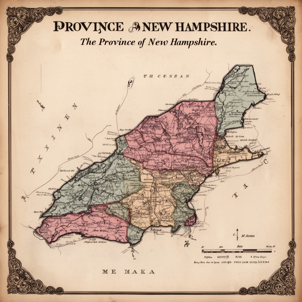 AI-generated illustration of Province of New Hampshire