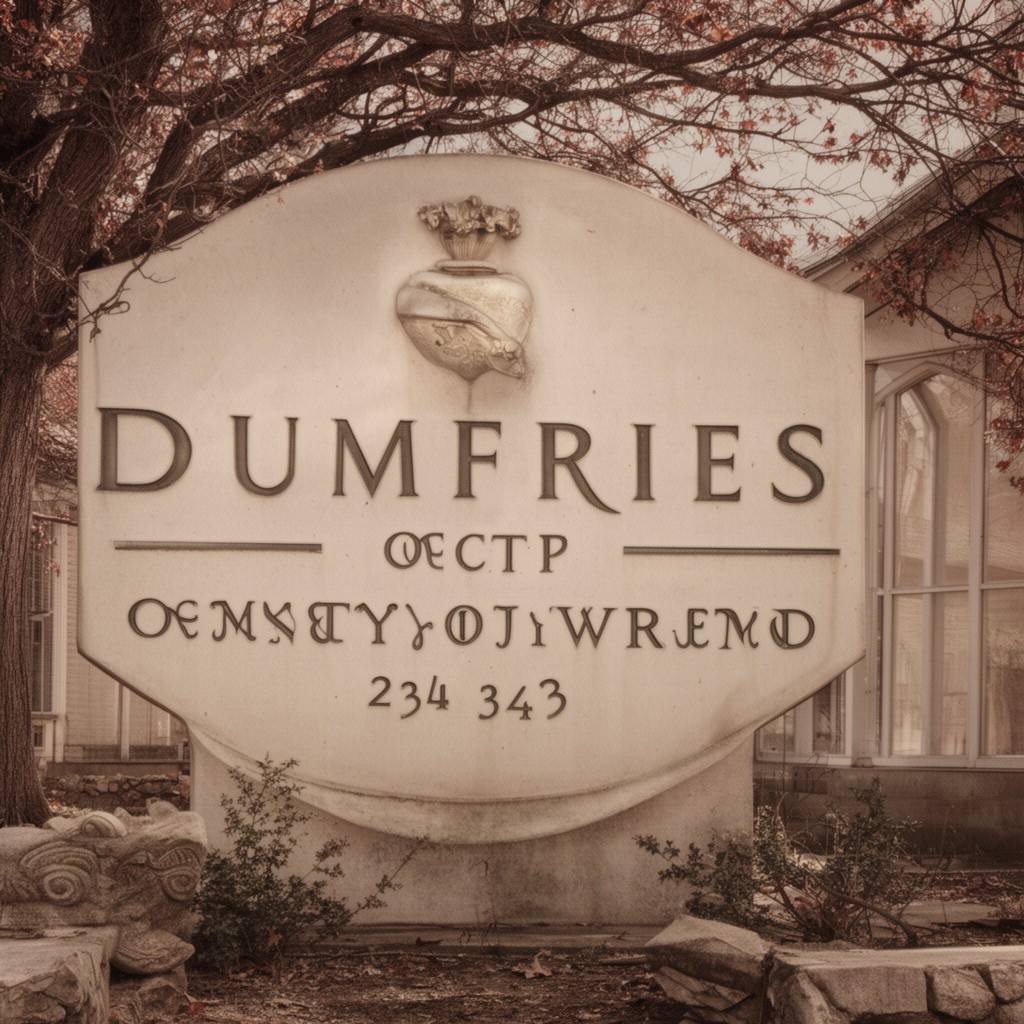 AI-generated illustration of Dumfries