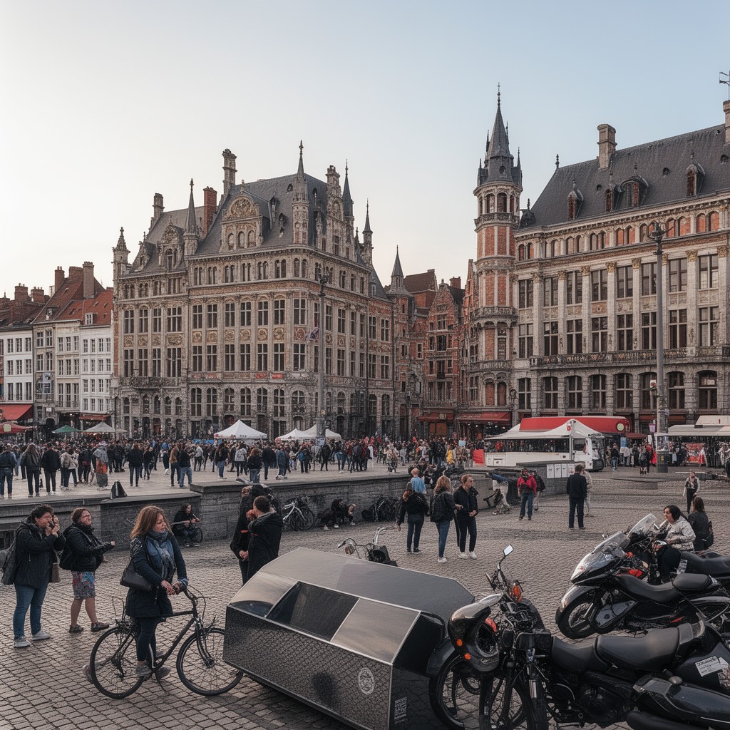 AI-generated illustration of Lille