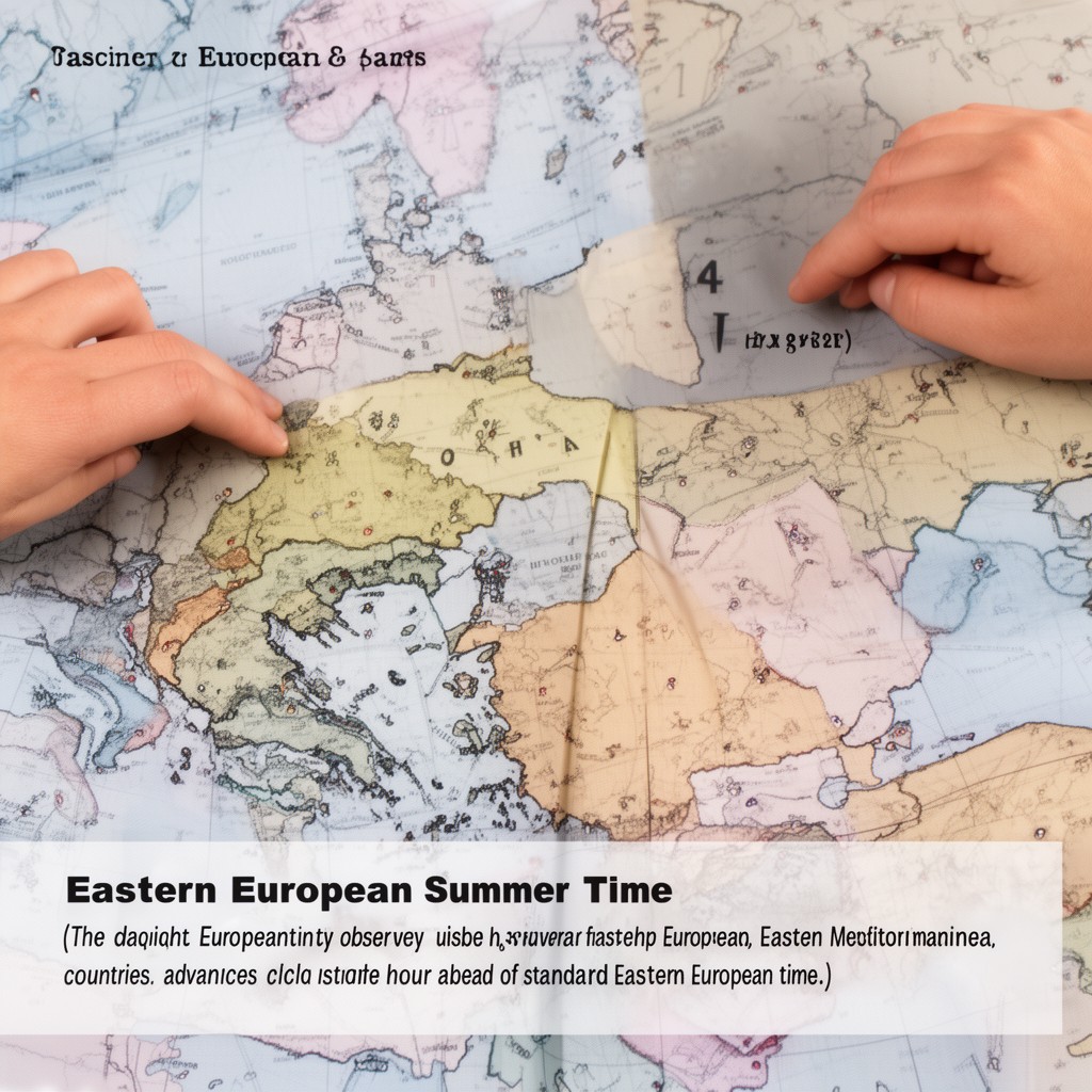AI-generated illustration of Eastern European Summer Time