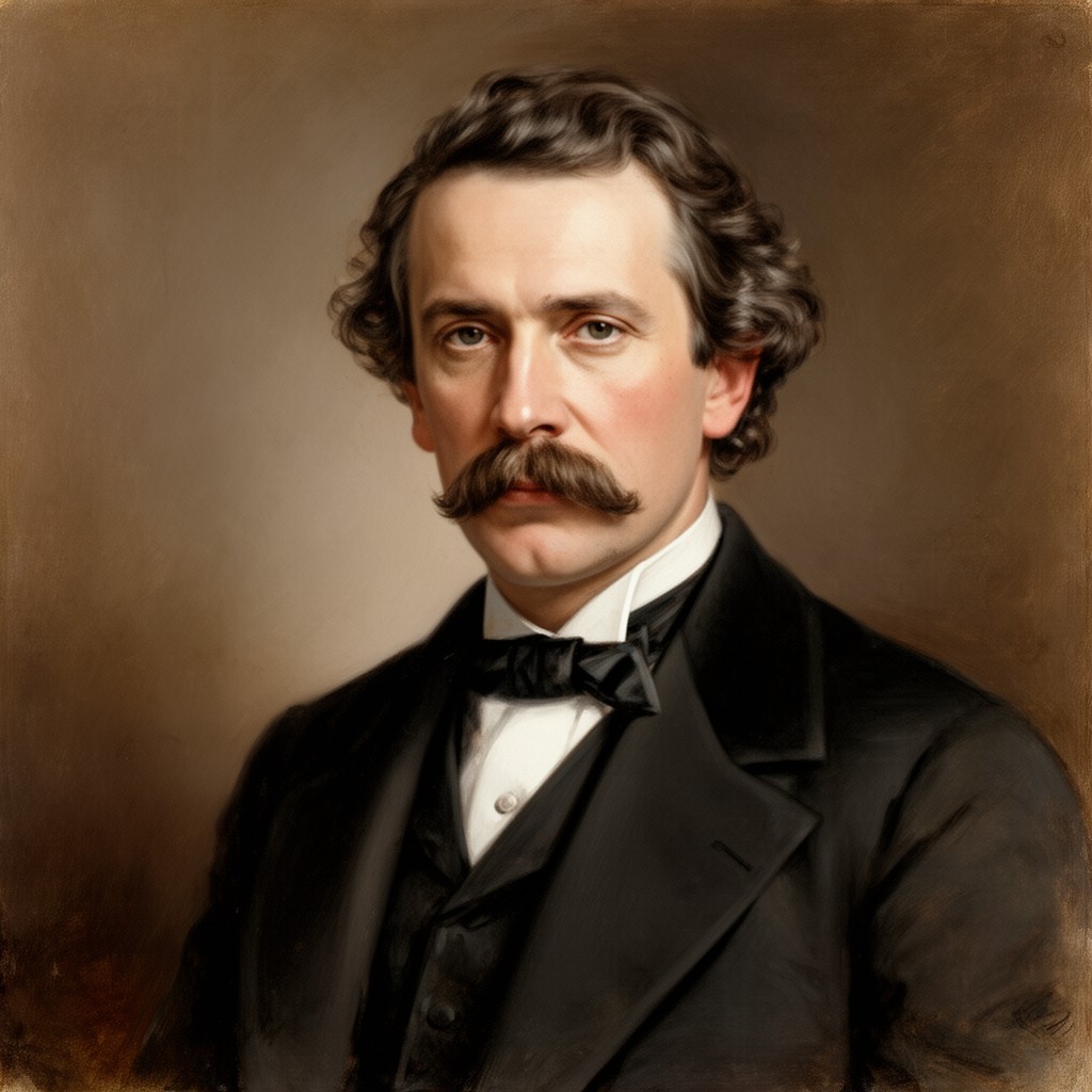 AI-generated illustration of Leopold Kronecker
