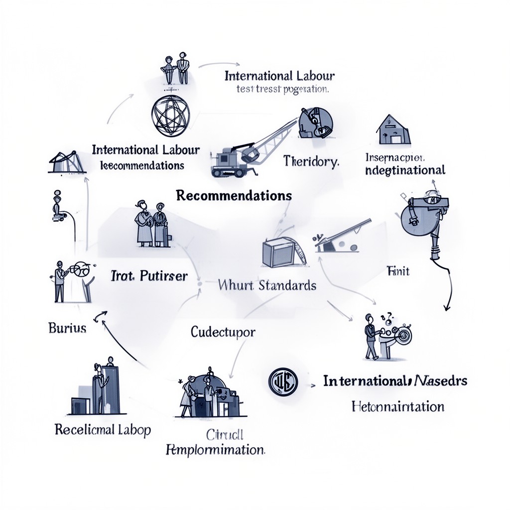 AI-generated illustration of International Labour Recommendations