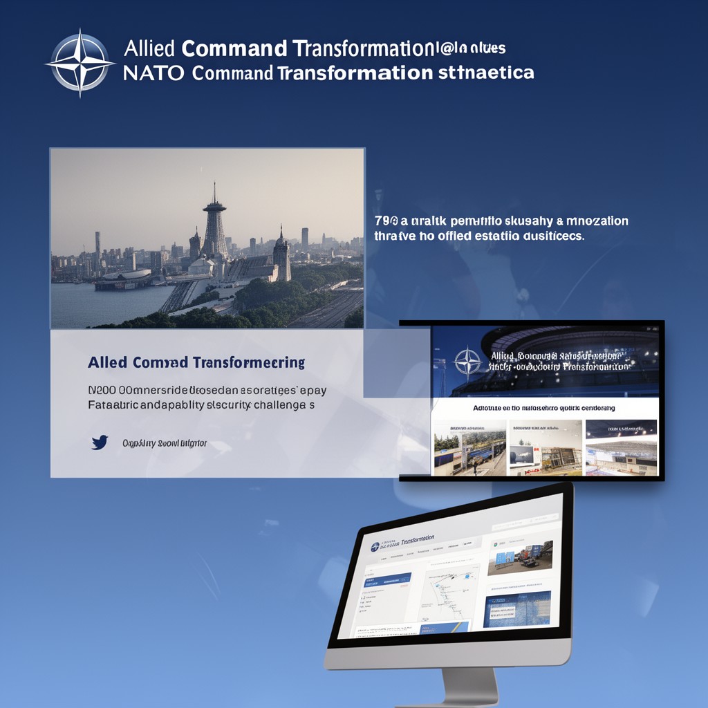 AI-generated illustration of Allied Command Transformation