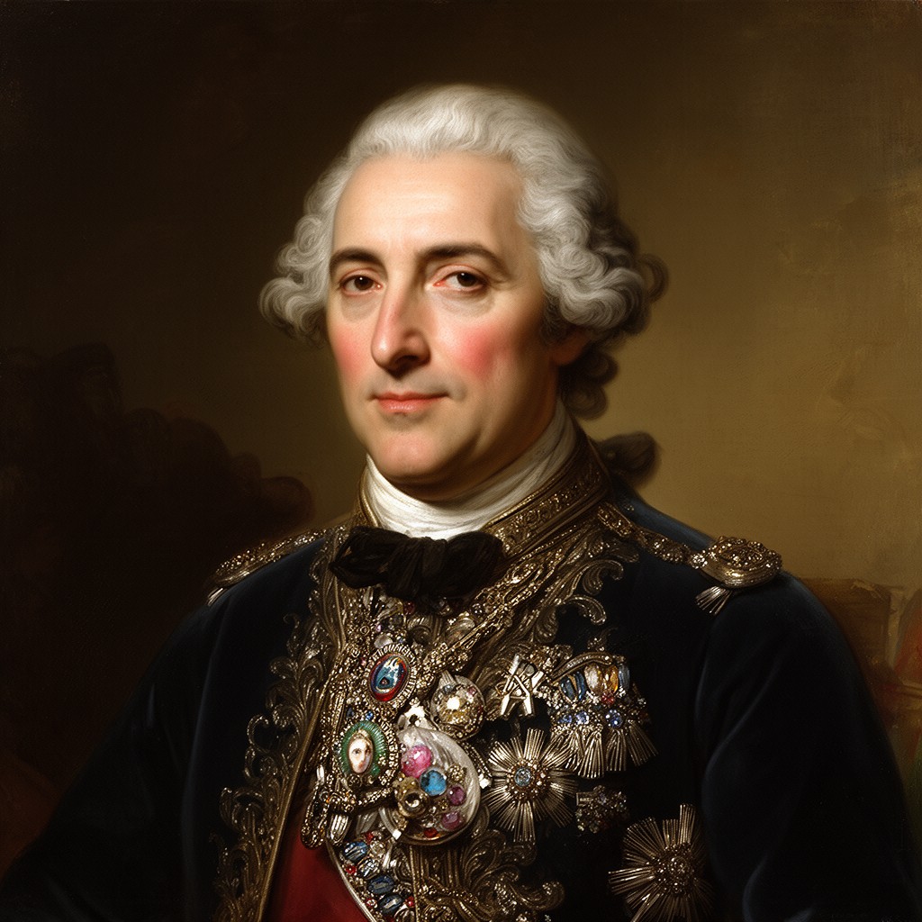 AI-generated illustration of George II of Great Britain